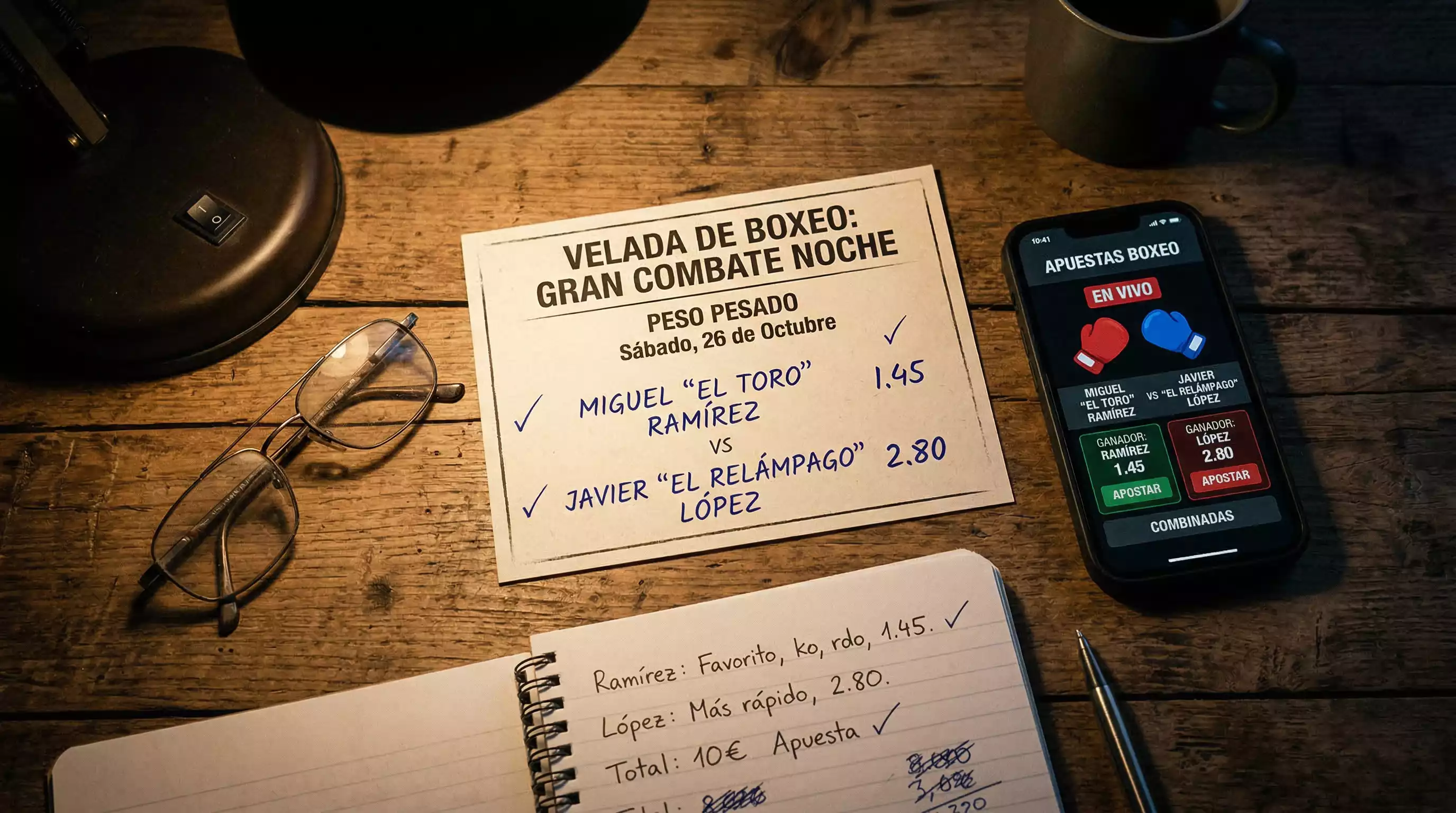Mercados de apuestas de boxeo con cuotas de combate